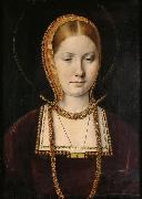 Michiel Sittow Young Catherine of Aragon Germany oil painting artist